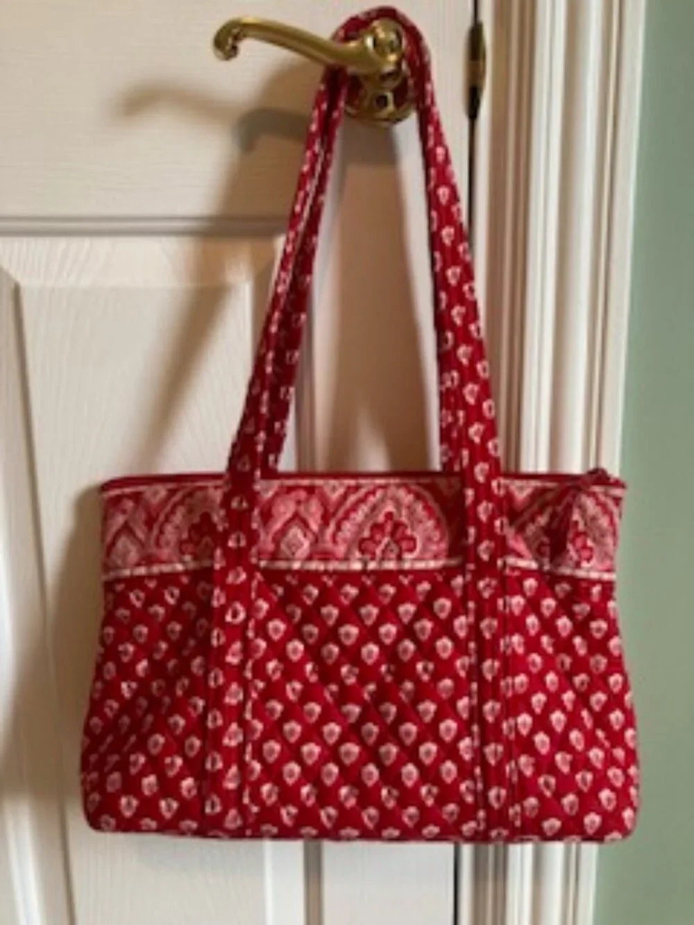 Vera Bradley Original Vera Red Tote